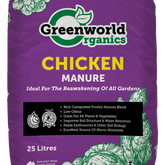 Greenworld Chicken Manure 25lt Bag