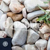 Oz Pebbles Sandstone Tumbled 40-75mm 1t Bulk Bag