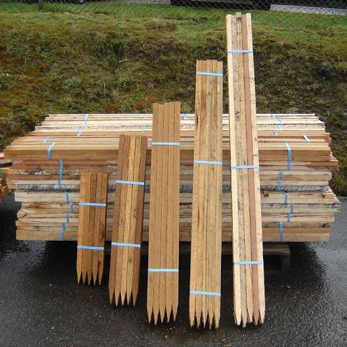 Hardwood Garden Stakes 25x25