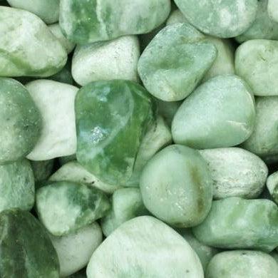 Polished Jade Pebbles 20kg Bag
