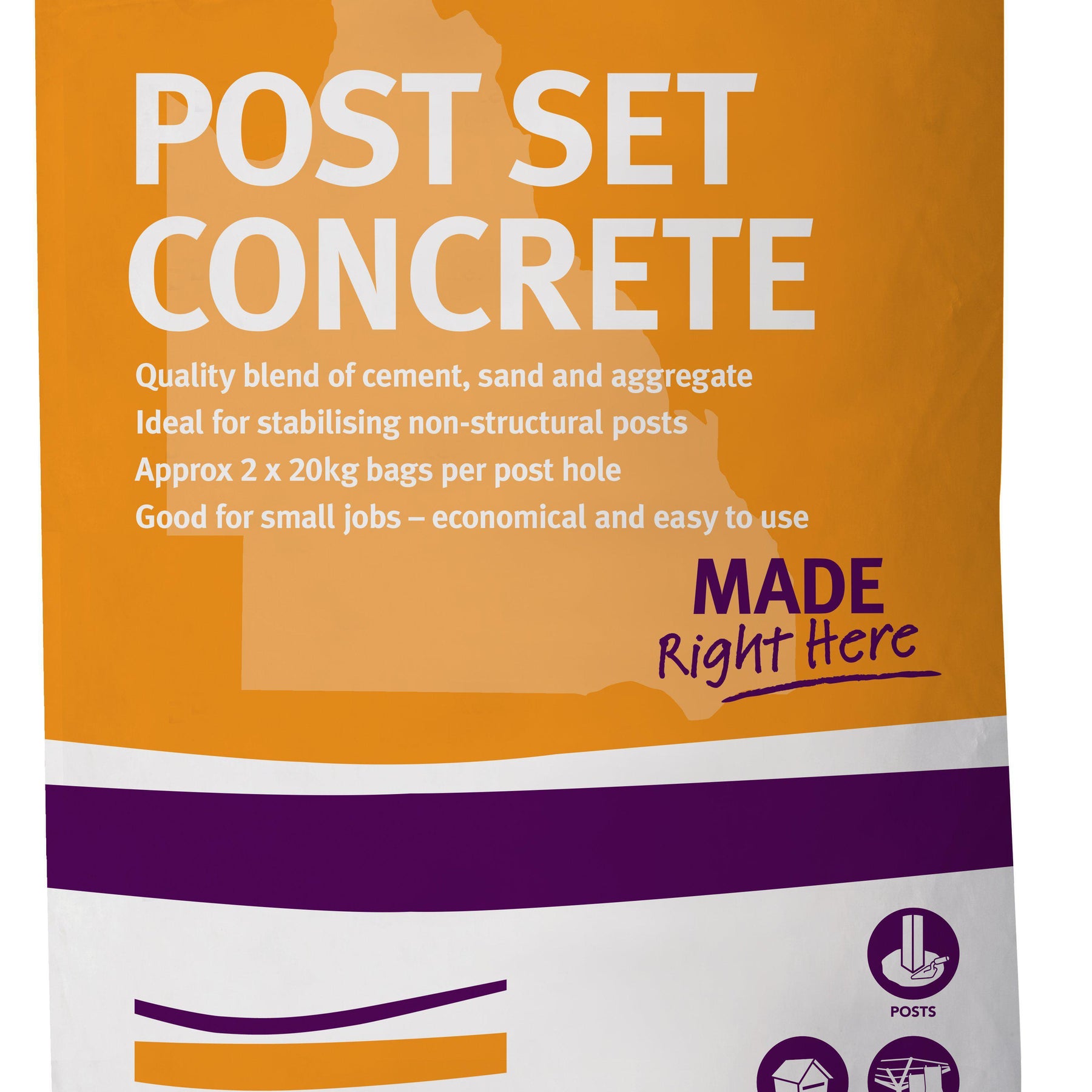 Post Set 20kg Concrete