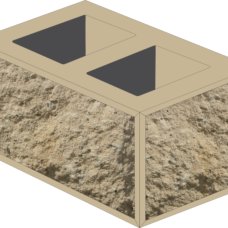 Trendstone Designer Range Corner Block