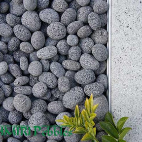 Charcoal Lava Pebble 15kg Only