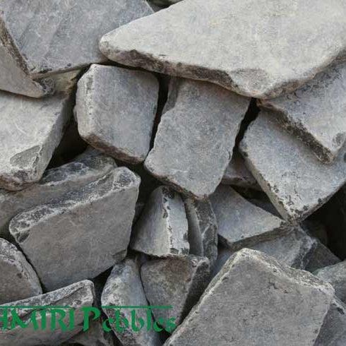 Mosaic Dark Grey Pebbles Large 30-50mm